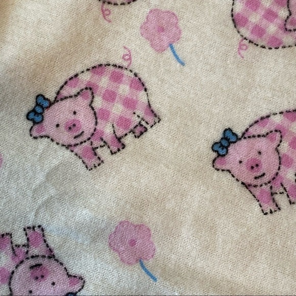 Reversible Oversized Piggy Bib Handcrafted in Vermont NEW - Picture 1 of 7